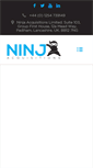 Mobile Screenshot of ninjaacquisitions.com
